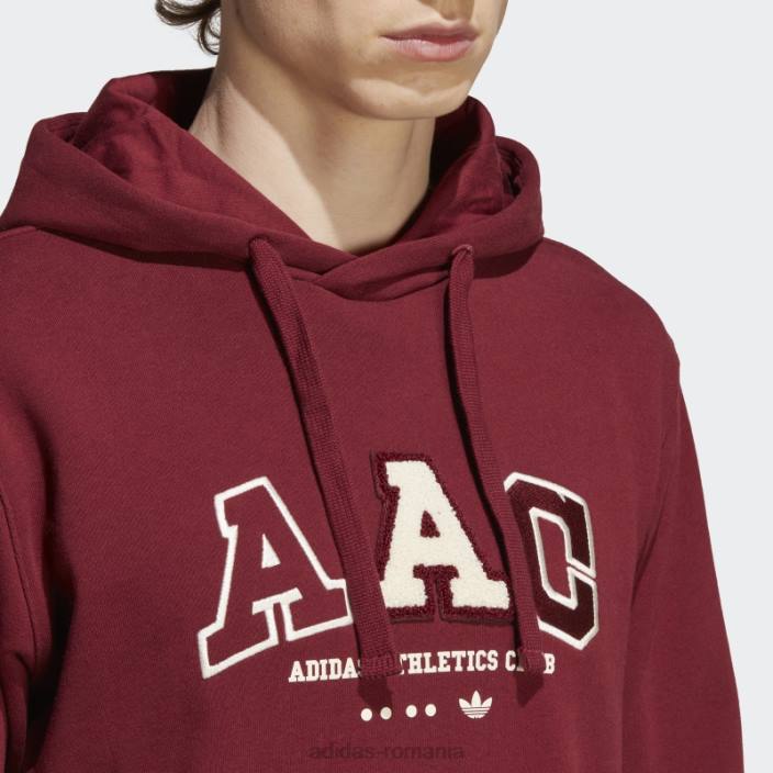 Adidas hanorac rifta metro aac roșu fashion bărbați roșu 2JBN6168