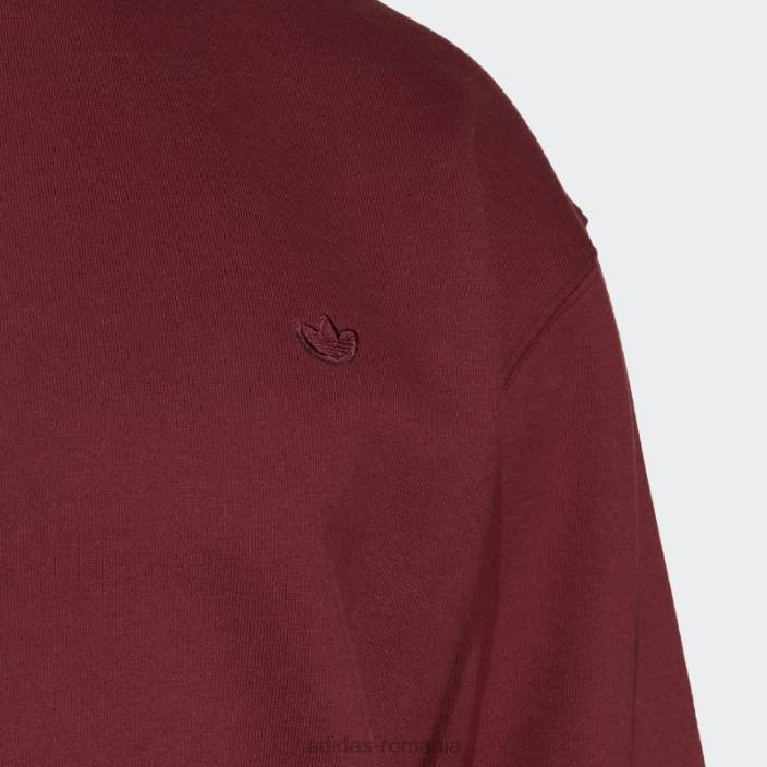 Adidas hanorac roșu adicolor contempo crew bărbați roșu 2JBN6598