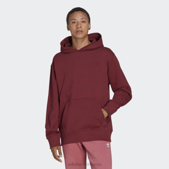 Adidas hanorac roșu adicolor contempo french terry bărbați roșu 2JBN5213