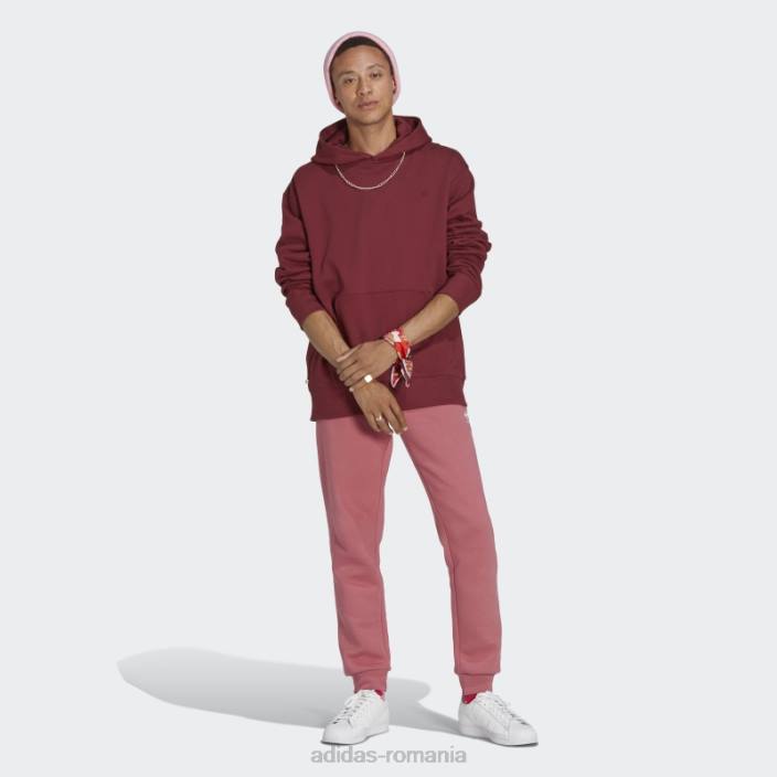 Adidas hanorac roșu adicolor contempo french terry bărbați roșu 2JBN5213