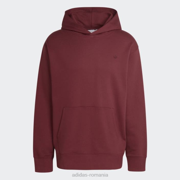 Adidas hanorac roșu adicolor contempo french terry bărbați roșu 2JBN5213