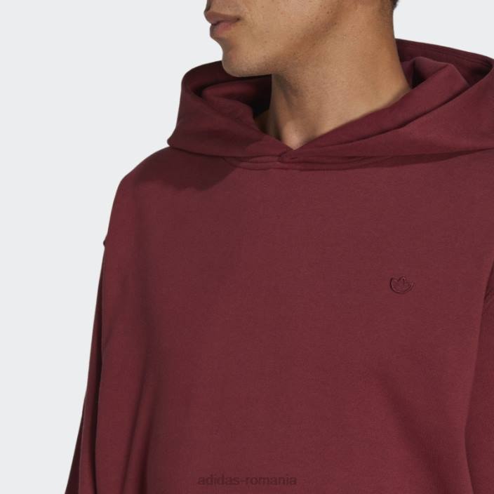 Adidas hanorac roșu adicolor contempo french terry bărbați roșu 2JBN5213