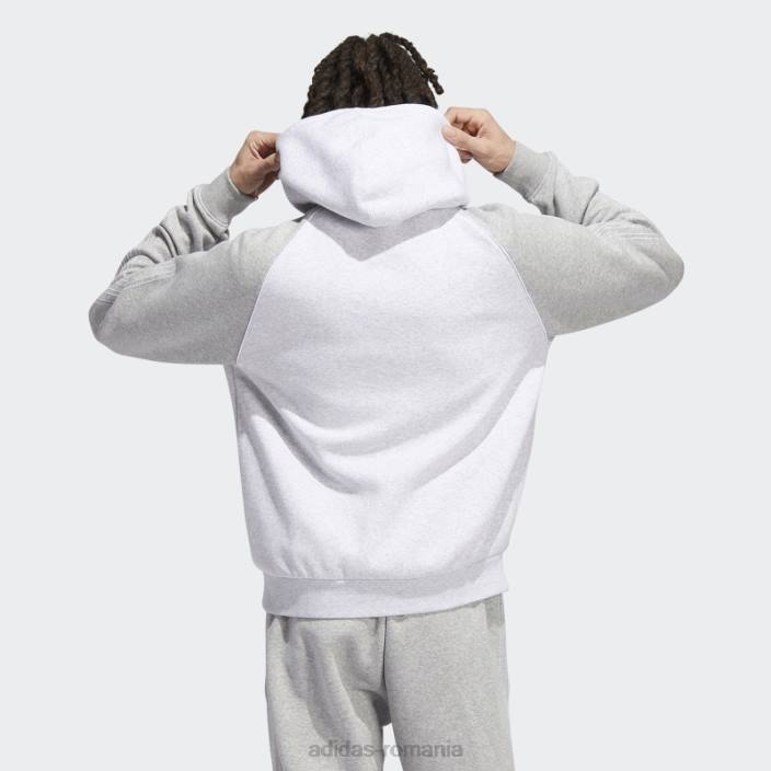 Adidas hanorac sst gri deschis bărbați gri deschis/gri mediu 2JBN15269