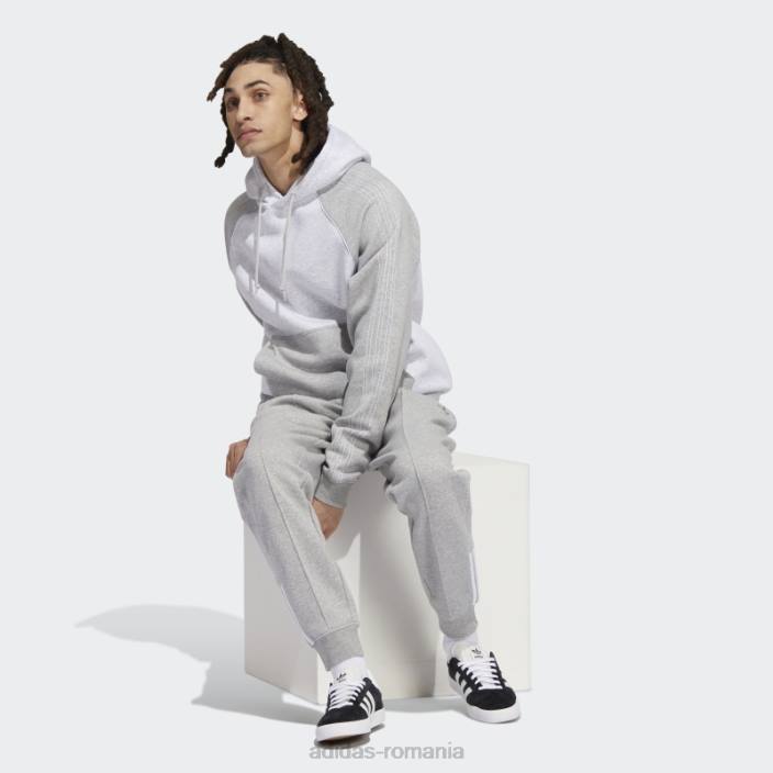 Adidas hanorac sst gri deschis bărbați gri deschis/gri mediu 2JBN15269