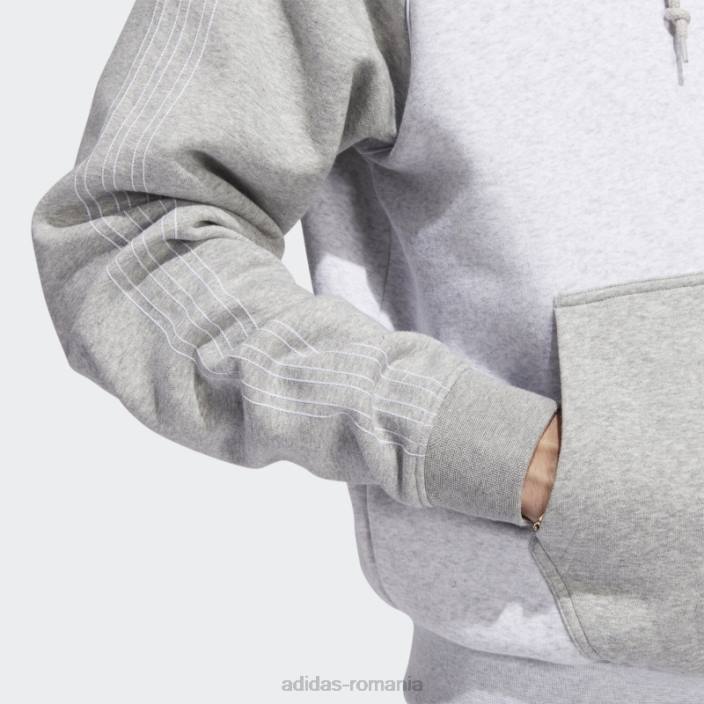 Adidas hanorac sst gri deschis bărbați gri deschis/gri mediu 2JBN15269
