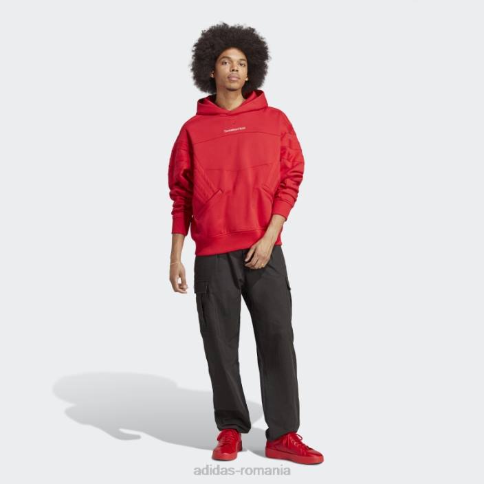 Adidas hanorac stacojiu san diego bărbați stacojiu 2JBN5776