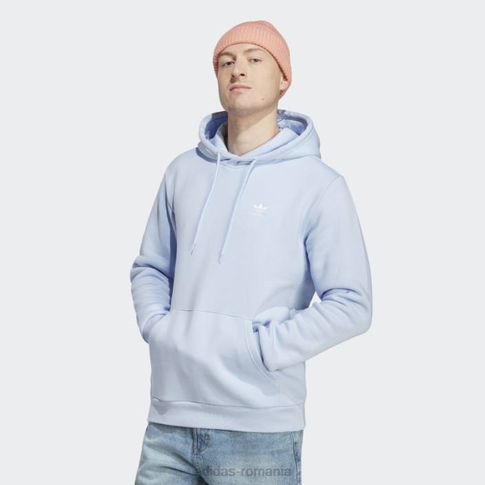 Adidas hanorac trefoil essentials albastru zori bărbați zori albastre 2JBN5654