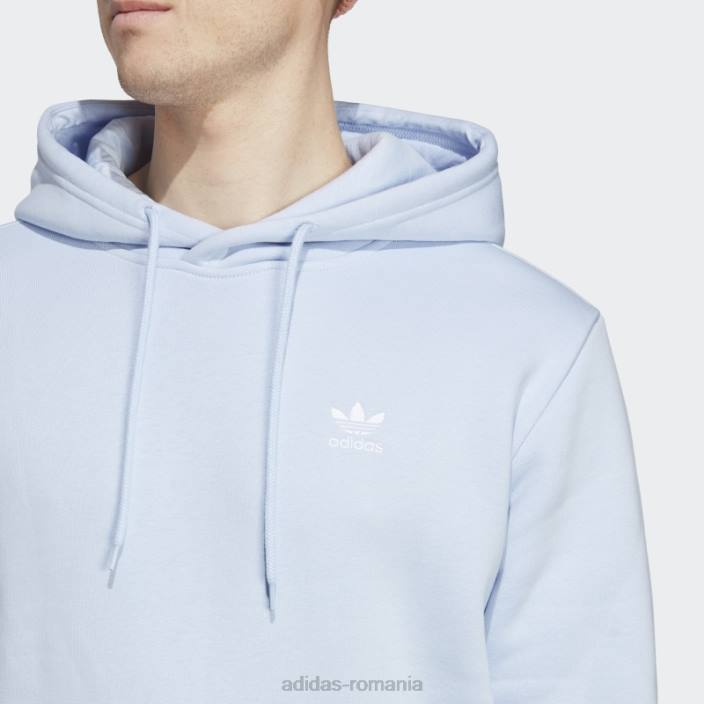 Adidas hanorac trefoil essentials albastru zori bărbați zori albastre 2JBN5654