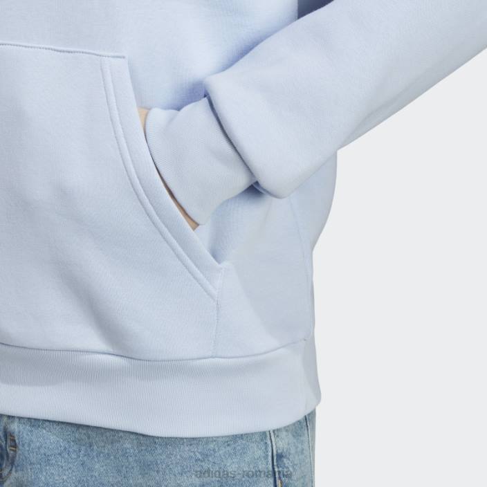 Adidas hanorac trefoil essentials albastru zori bărbați zori albastre 2JBN5654