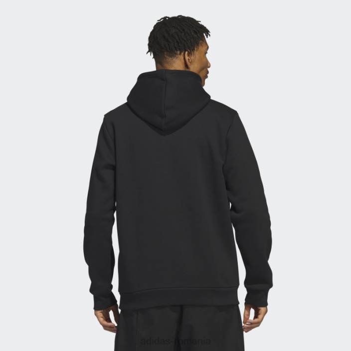 Adidas hanorac trefoil essentials negru adidas bărbați negru 2JBN4878