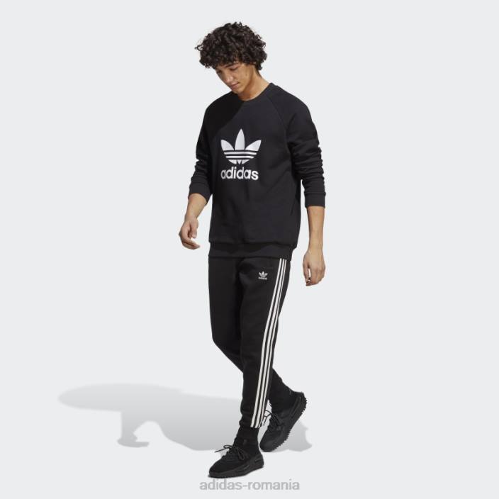 Adidas hanorac trifoil adicolor classics negru bărbați negru 2JBN1141