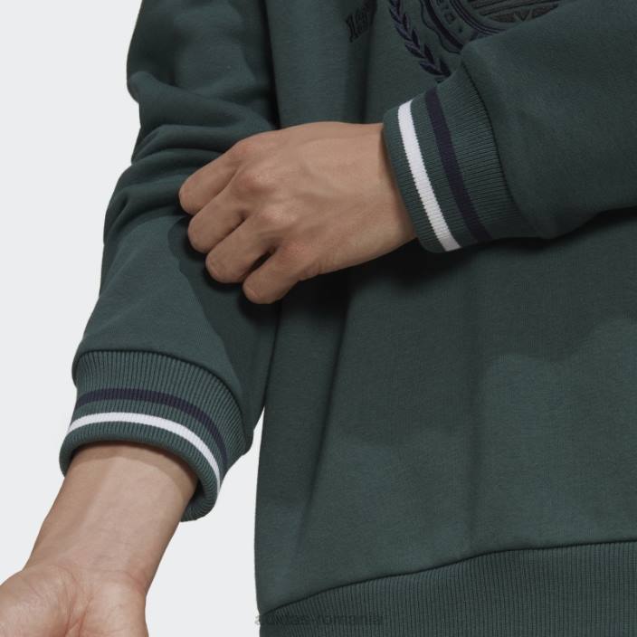Adidas hanorac varsity crewneck verde mineral adidas bărbați verde mineral 2JBN7518