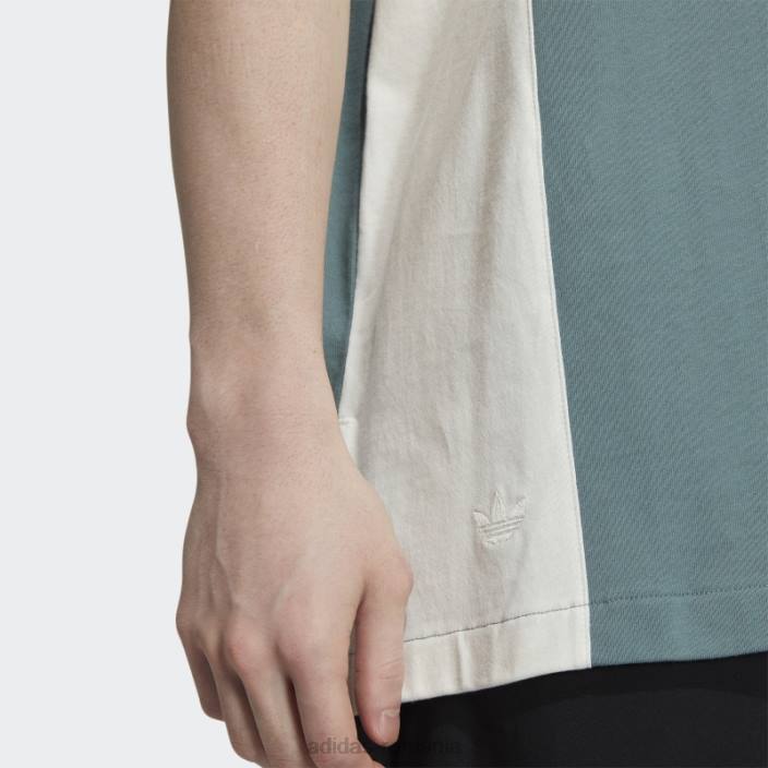 Adidas hazy emerald modern colegial polo cu mânecă scurtă bărbați smarald neclar 2JBN1229