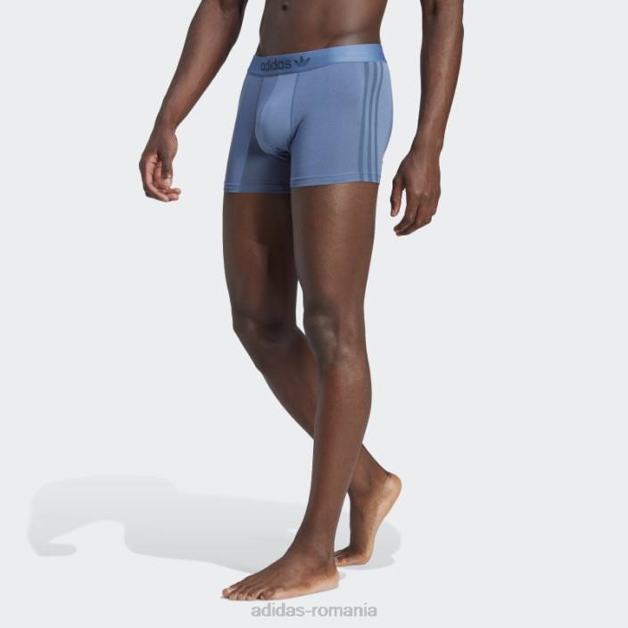 Adidas hazy emerald trunk 2pp com flex eco soft bărbați smarald neclar/albastru alterat 2JBN5812