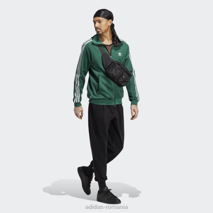 Adidas jachetă adicolor classics beckenbauer verde închis bărbați verde inchis 2JBN5164
