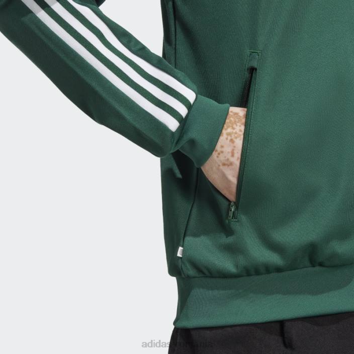 Adidas jachetă adicolor classics beckenbauer verde închis bărbați verde inchis 2JBN5164