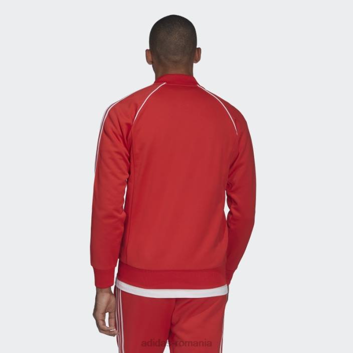 Adidas jachetă adicolor classics primeblue sst roșie bărbați roșu 2JBN6740