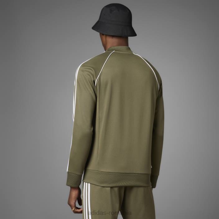 Adidas jachetă adicolor classics sst olive bărbați măsline 2JBN5204