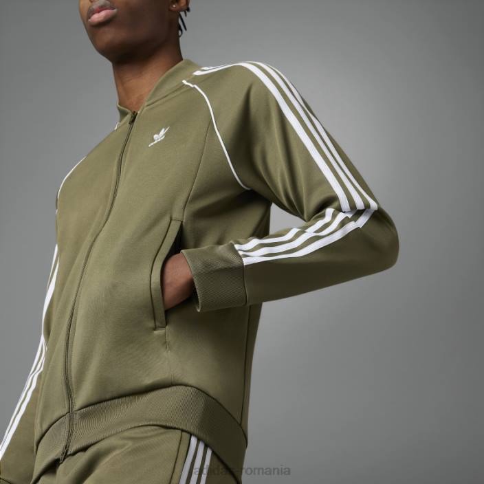 Adidas jachetă adicolor classics sst olive bărbați măsline 2JBN5204