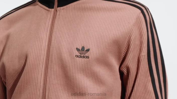 Adidas jachetă de sport cly adicolor classics waffle beckenbauer bărbați lut 2JBN6040