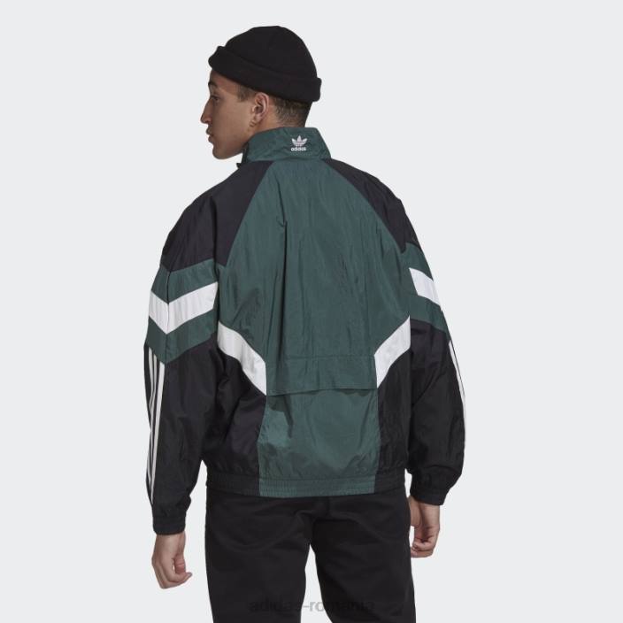Adidas jachetă de sport rekive verde mineral fierbinte bărbați verde mineral 2JBN6162