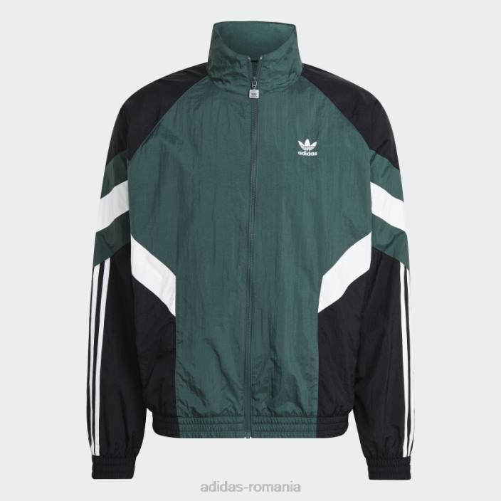 Adidas jachetă de sport rekive verde mineral fierbinte bărbați verde mineral 2JBN6162