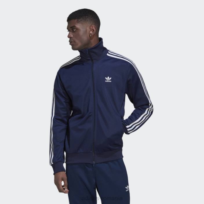 Adidas jachetă de trening night indigo adicolor classics beckenbauer primeblue bărbați indigo de noapte 2JBN6995