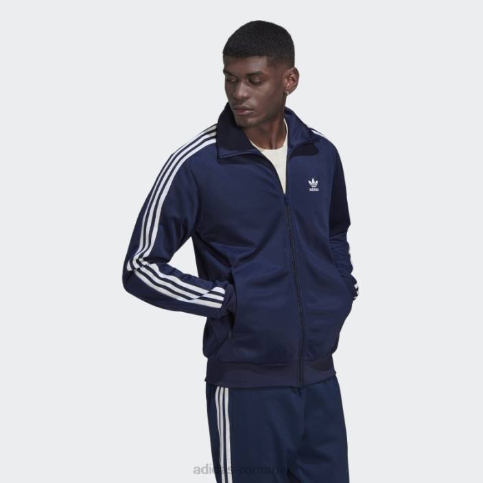 Adidas jachetă de trening night indigo adicolor classics beckenbauer primeblue bărbați indigo de noapte 2JBN6995