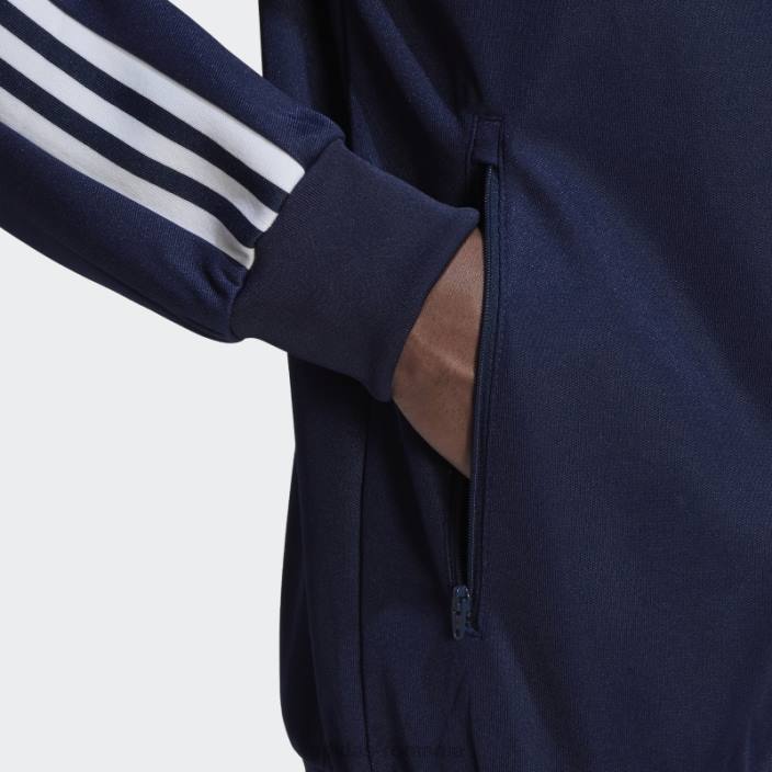 Adidas jachetă de trening night indigo adicolor classics beckenbauer primeblue bărbați indigo de noapte 2JBN6995