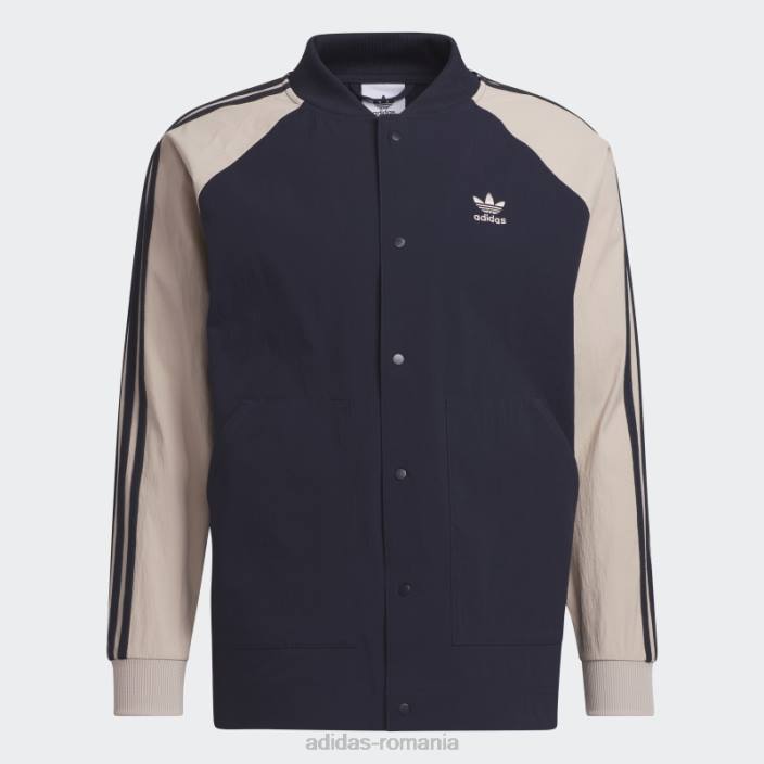 Adidas jachetă țesătă ink sst bărbați cerneală/taupe 2JBN5308