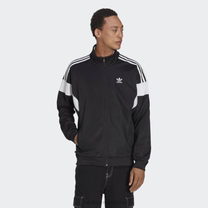Adidas jachetă neagră adicolor classics cut line bărbați negru 2JBN5452