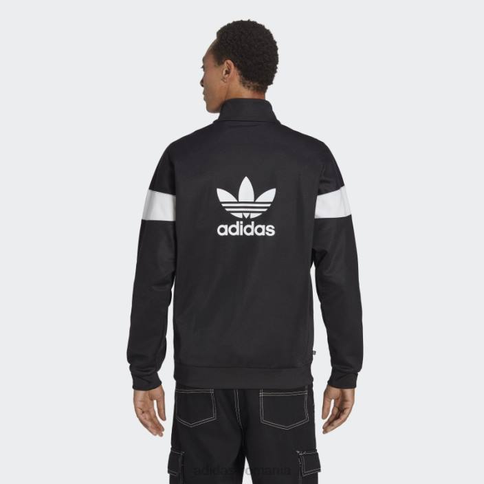 Adidas jachetă neagră adicolor classics cut line bărbați negru 2JBN5452