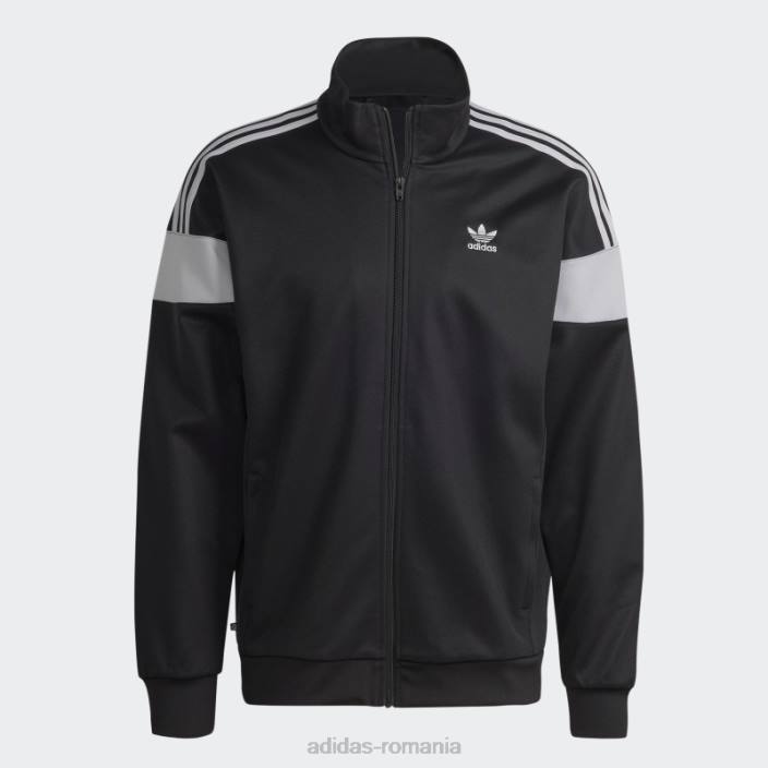 Adidas jachetă neagră adicolor classics cut line bărbați negru 2JBN5452