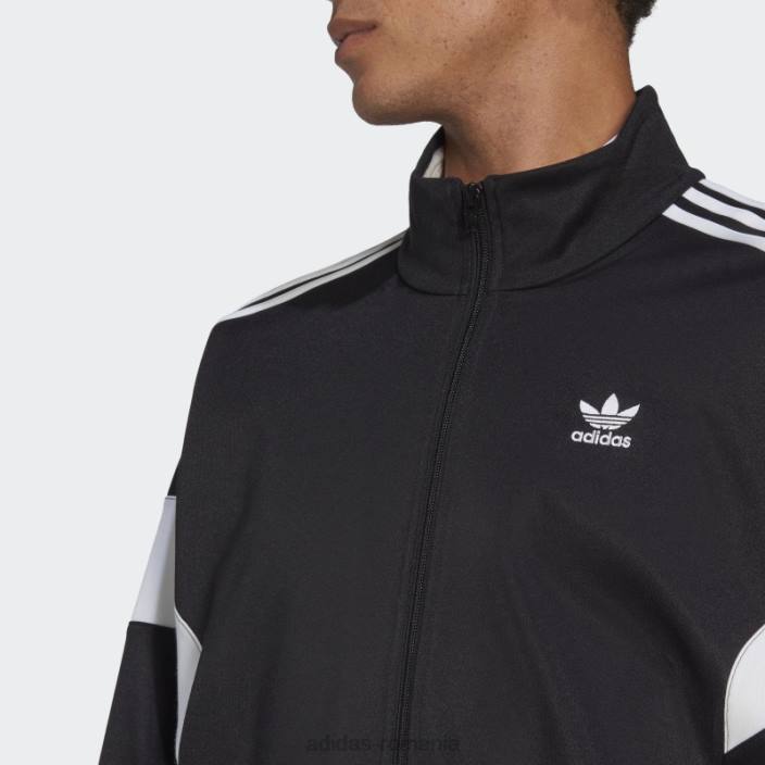 Adidas jachetă neagră adicolor classics cut line bărbați negru 2JBN5452