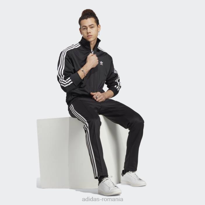 Adidas jachetă neagră adicolor classics firebird bărbați negru 2JBN5537