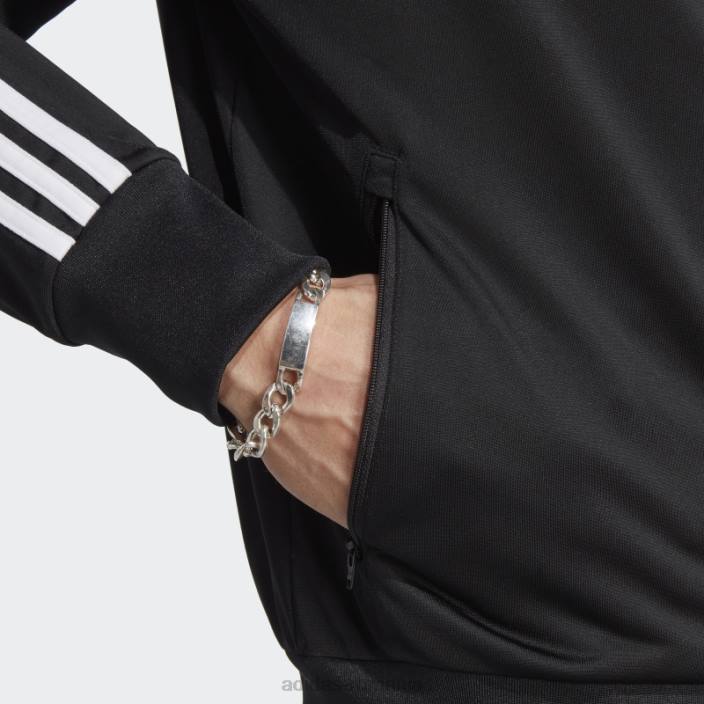 Adidas jachetă neagră adicolor classics firebird bărbați negru 2JBN5537