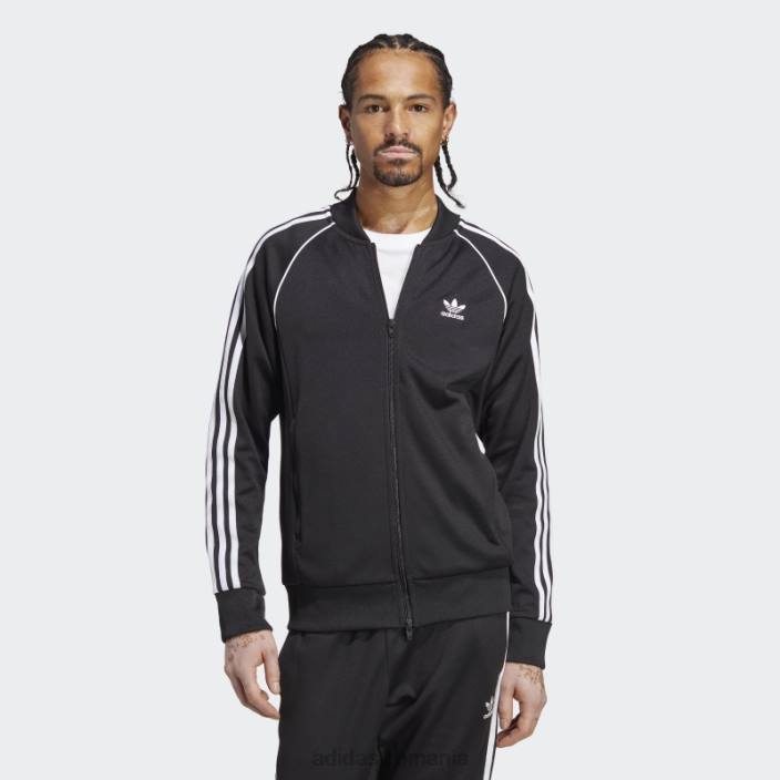 Adidas jachetă neagră adicolor classics sst bărbați negru 2JBN901