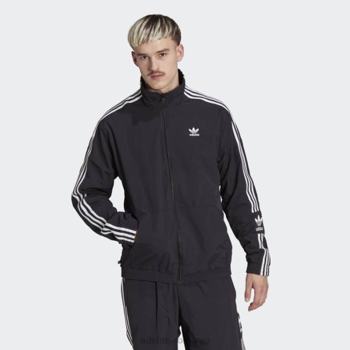 Adidas jachetă neagră adicolor classics trefoil bărbați negru 2JBN820