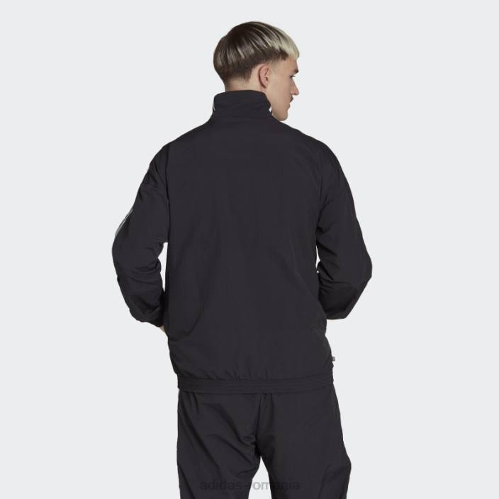 Adidas jachetă neagră adicolor classics trefoil bărbați negru 2JBN820