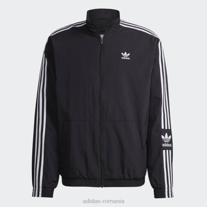 Adidas jachetă neagră adicolor classics trefoil bărbați negru 2JBN820