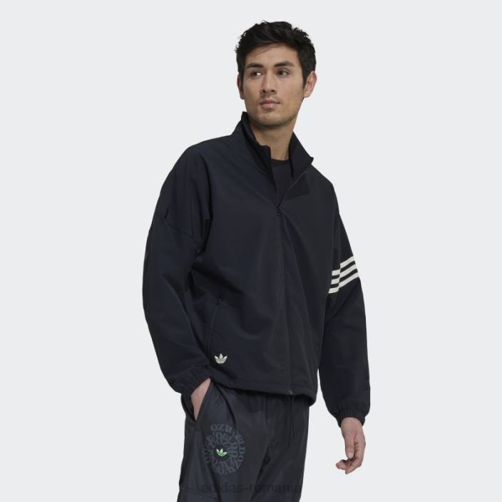 Adidas jachetă neagră adicolor neuclassics bărbați negru 2JBN6623