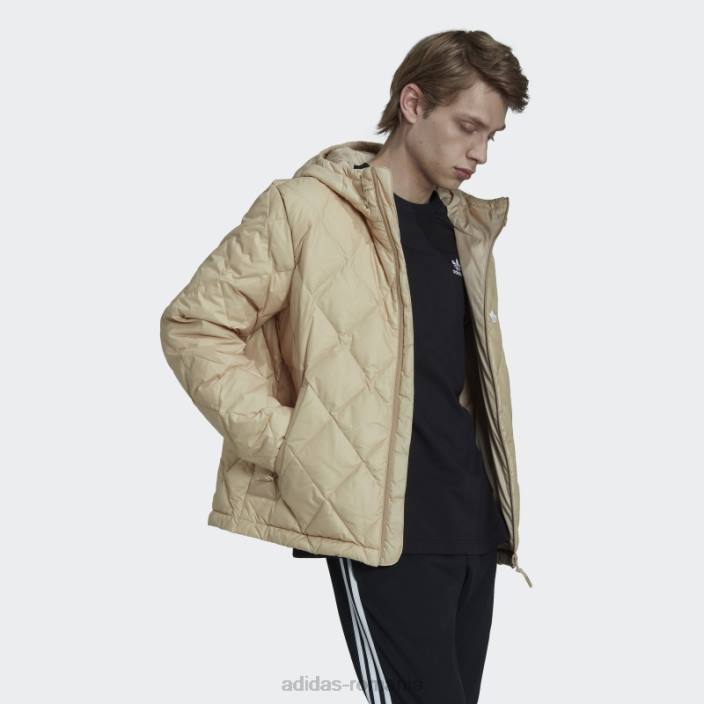 Adidas jachetă puf matlasată bej adidas bărbați bej 2JBN15279