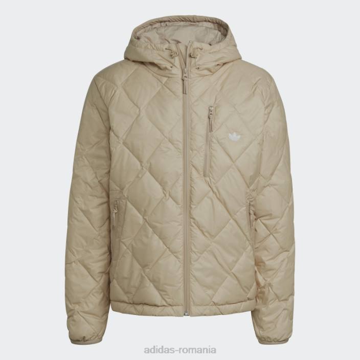 Adidas jachetă puf matlasată bej adidas bărbați bej 2JBN15279