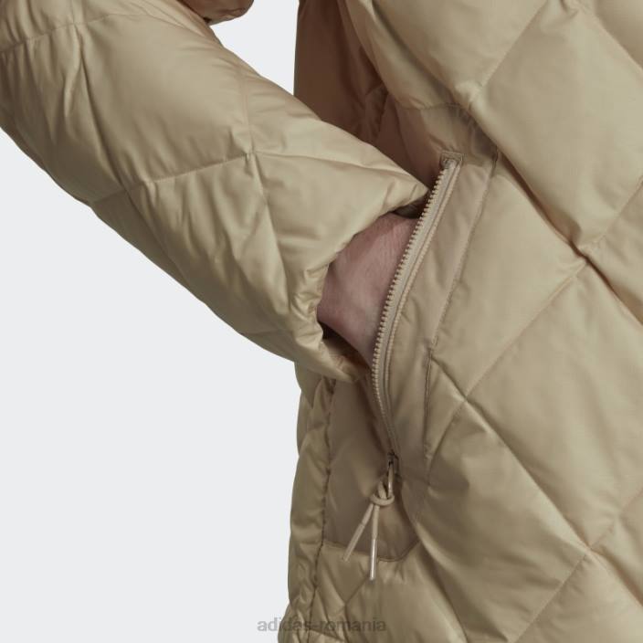 Adidas jachetă puf matlasată bej adidas bărbați bej 2JBN15279