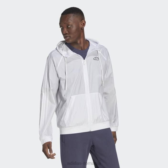Adidas jacket alb adidas bărbați alb 2JBN14853