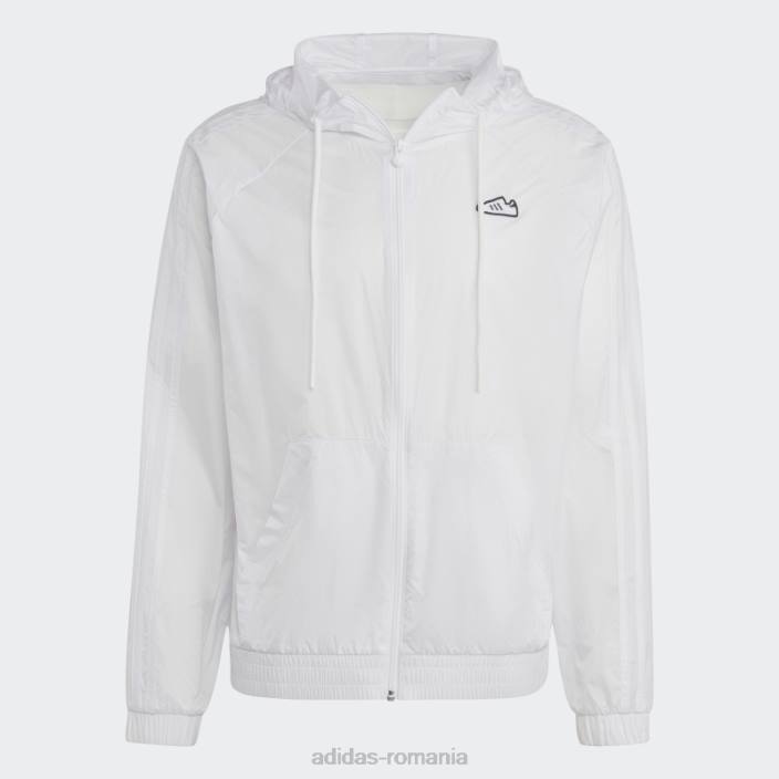 Adidas jacket alb adidas bărbați alb 2JBN14853