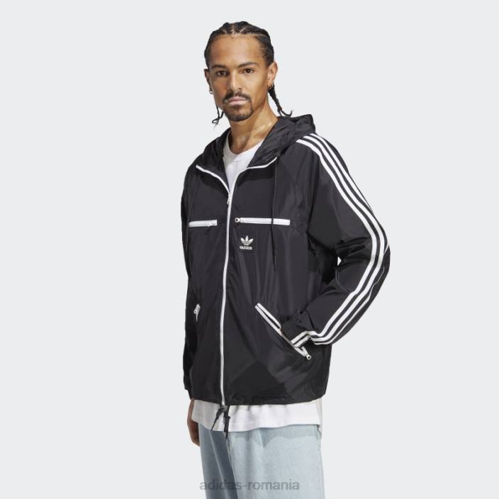 Adidas jacket negru adicolor classics bărbați negru 2JBN5254