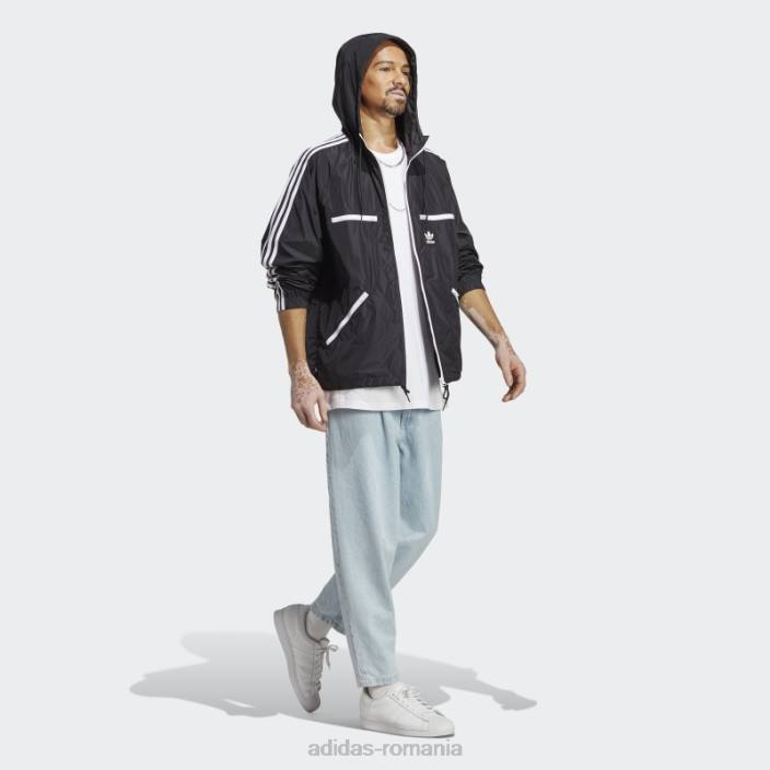 Adidas jacket negru adicolor classics bărbați negru 2JBN5254