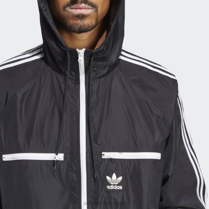 Adidas jacket negru adicolor classics bărbați negru 2JBN5254