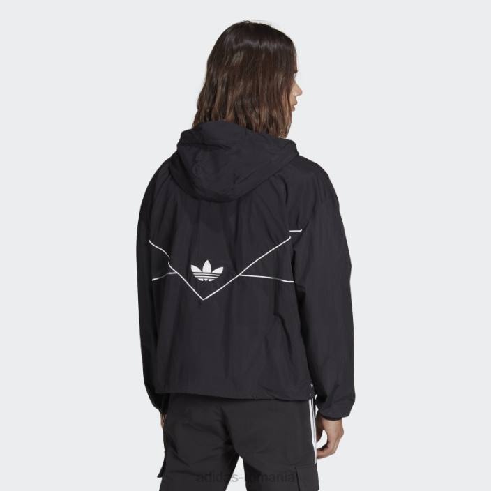 Adidas jacket negru adicolor sezonier arhiva adidas bărbați negru 2JBN5307